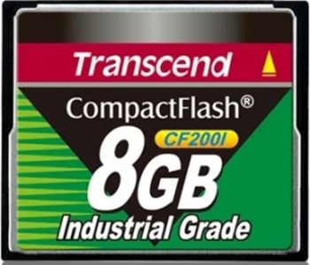 Карта памяти 8GB Transcend TS8GCF200I Compact Flash 200x Industrial(TS8GCF200I)