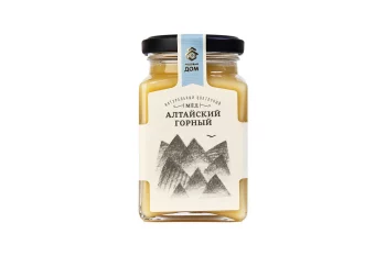 Мёд Алтайский горный натуральный цветочный Медовый дом