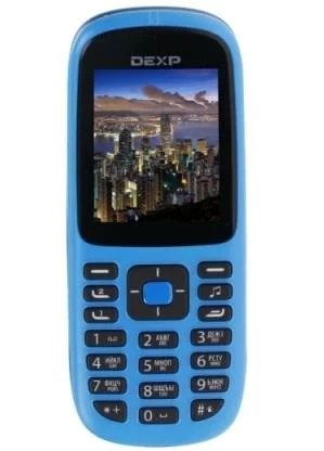 Сотовый телефон DEXP Larus E6 голубой